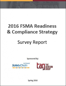 FSMA Readiness and Compliance Strategy Survey Report